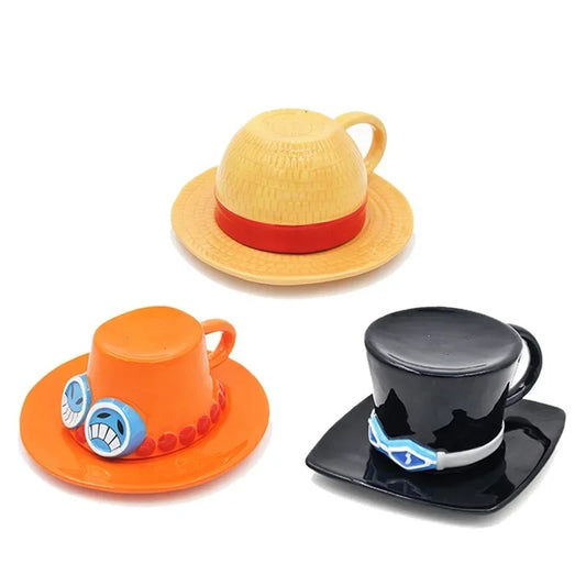 One Piece Hat Mugs